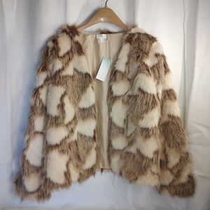 SOLD! NEW With Tags Decree® Faux-Fur Jacket Size M